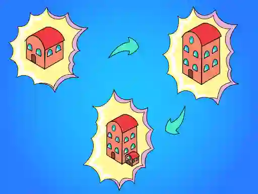 Idle Merge City — free online game