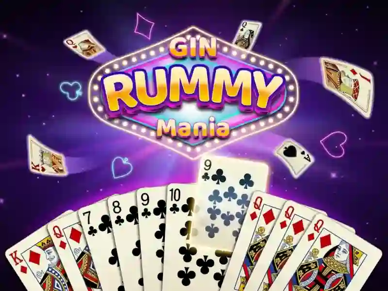 თამაში Gin Rummy Mania ონლაინ