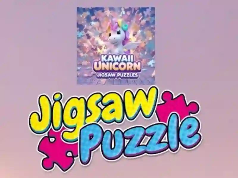 Kawaii Unicorn Jigsaw Puzzles — free online game