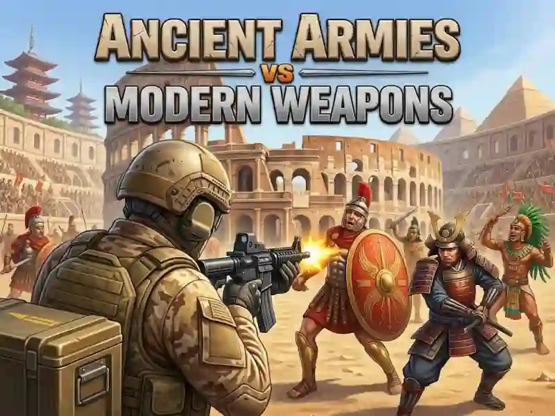 Ancient Armies vs Modern Weapons – kostenloses Online-Spiel