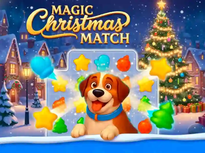 Magic Christmas Tree Match-3 — free online game