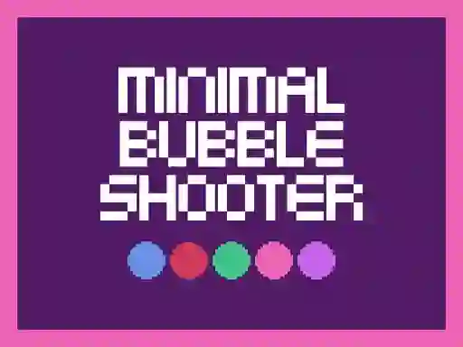 Minimal Bubble Shooter — free online game