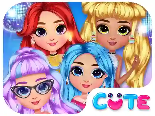 Rainbow Girls NYE Fashion — free online game