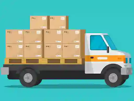 Food and Delivery Trucks Jigsaw — free online game