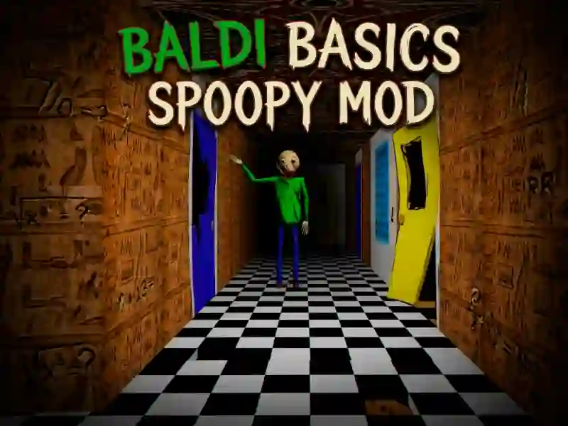 Baldi basics spoopy MOD — 無料オンラインゲーム