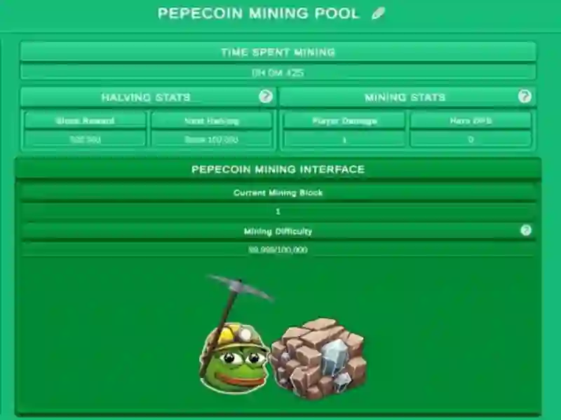 Pepecoin Miner Idle Simulator — free online game