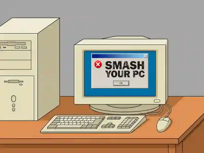 Smash Your PC — free online game