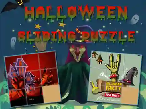 Permainan Halloween Sliding Puzzle talian