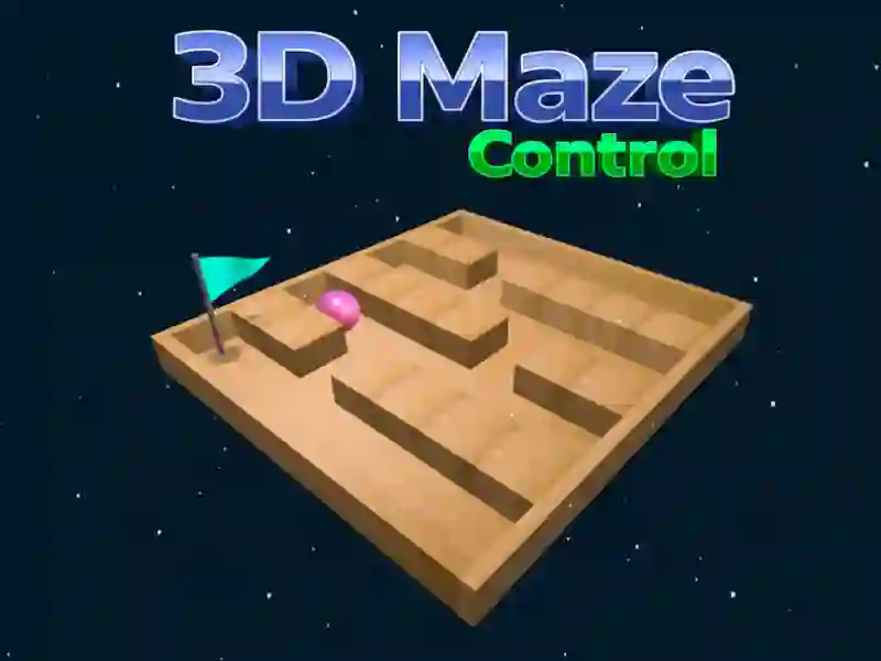 Permainan 3D Maze Control secara online