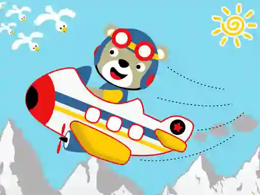 Játék Friendly Airplanes For Kids Coloring online