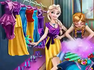 Ice Kingdom Wardrobe Cleaning — free online game