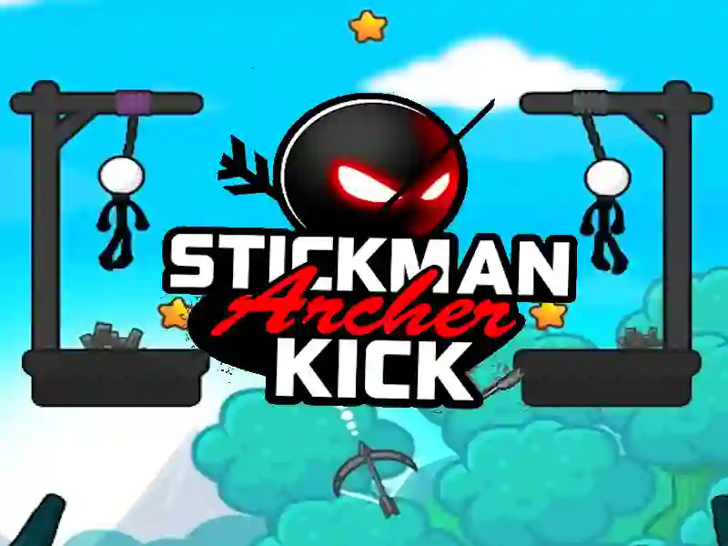 Stickman Archer Kick — free online game
