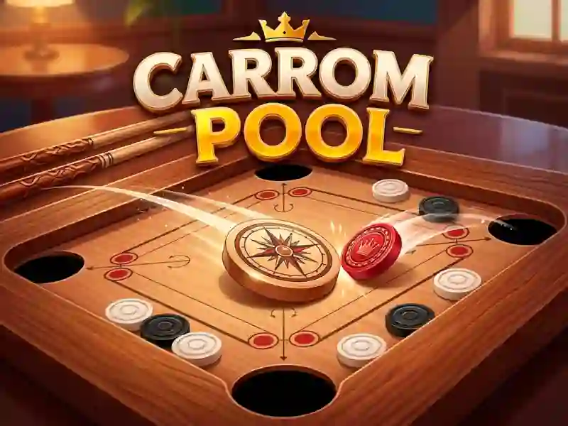 Permainan Carrom Pool talian
