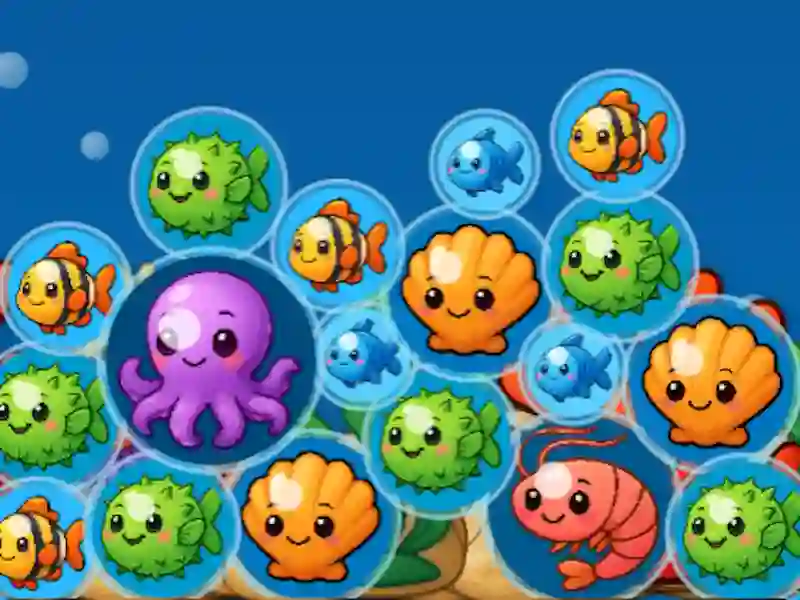 Secret Reef Merge — jogo online grátis