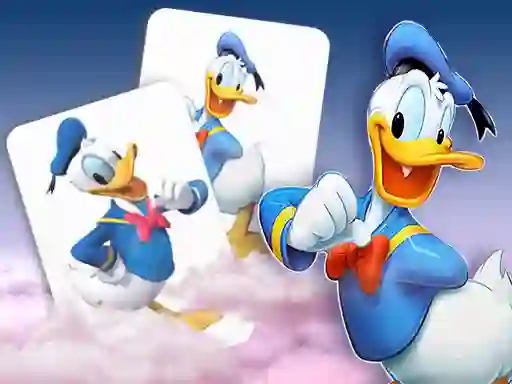 Donald Duck memory card match — free online game