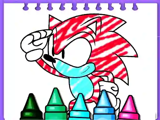 Sonic Coloring Book — ücretsiz çevrimiçi oyun