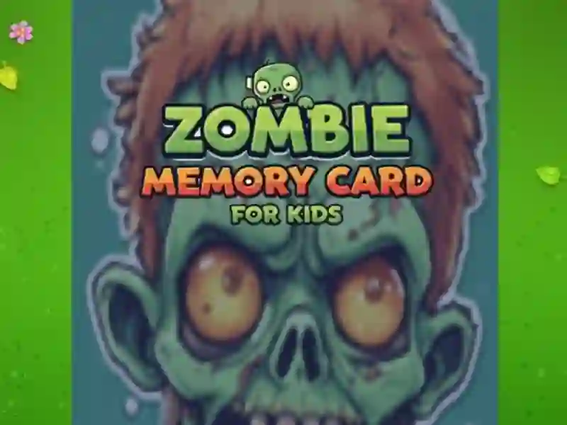 Zombie Memory Card For Kids — free online game