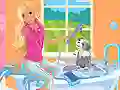 Barbie Pet Wash — free online game