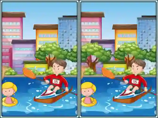 Spot 5 Diffs Urban Life — free online game