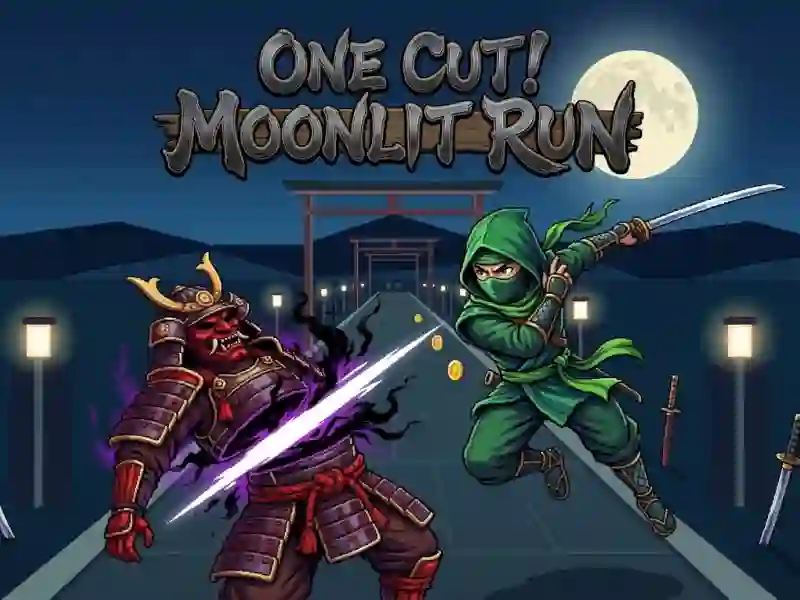 Mchezo One Cut! Moonlit Run online