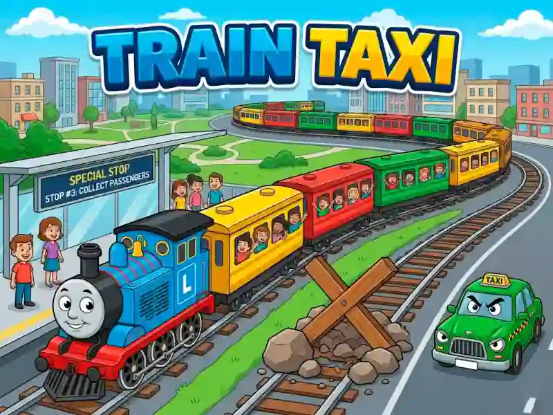 Trò chơi Train Taxi trực tuyến