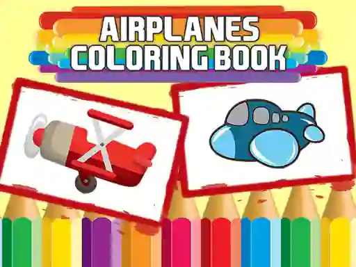 Airplanes Coloring Book — free online game