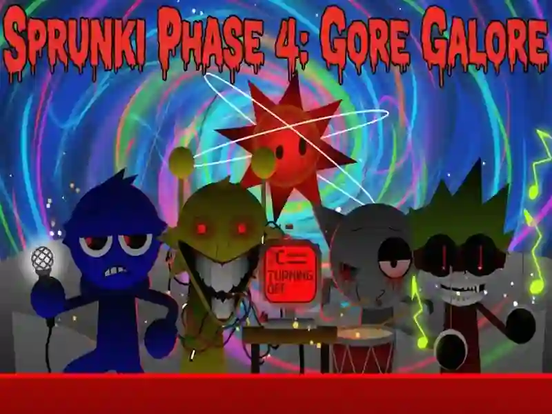 Sprunki Phase 4: Gore Galore — free online game
