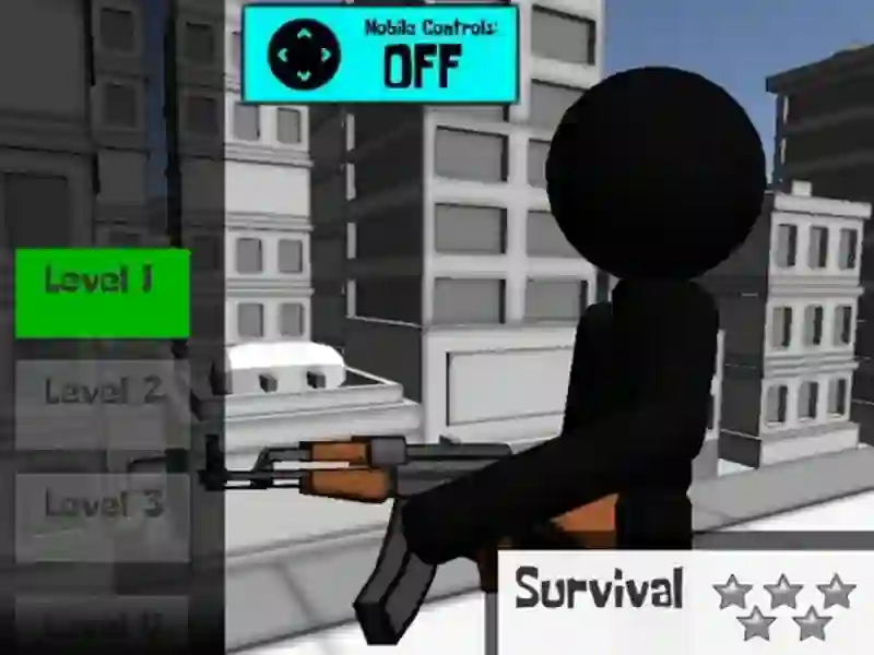 Stickman Gun Shooter 3D — free online game