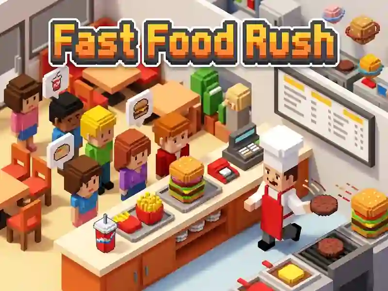 Fast food Rush — free online game