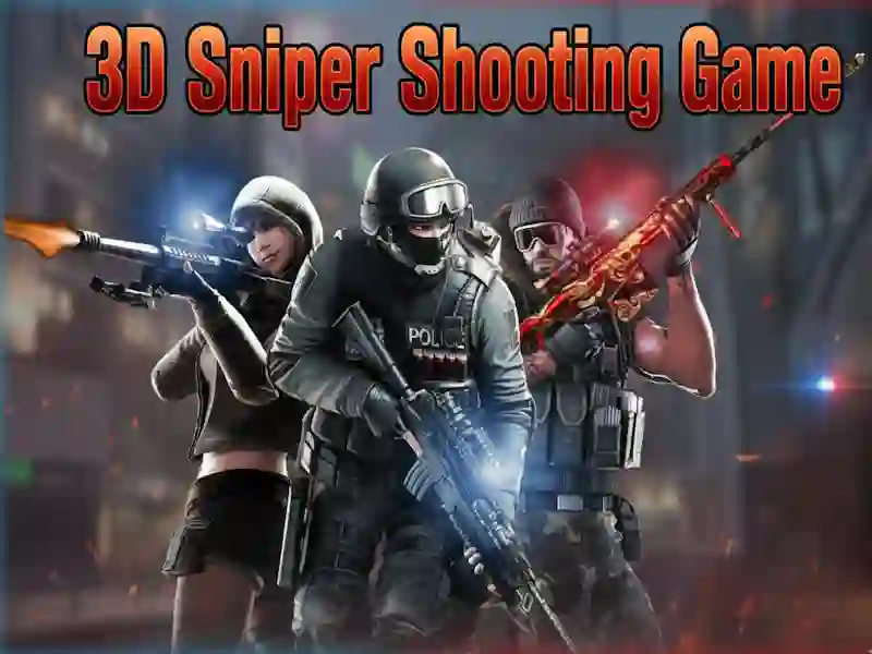 3D Sniper Shooting Game — free online game