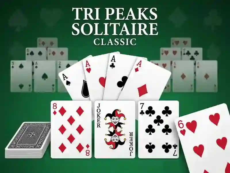 Tri Peaks Solitaire Classic เกมออนไลน์ฟรี
