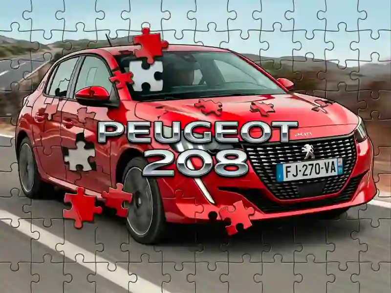 Játék Peugeot 208 online