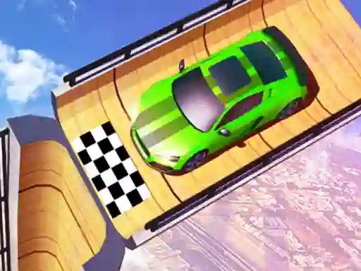 Mega Stunt on sky — free online game