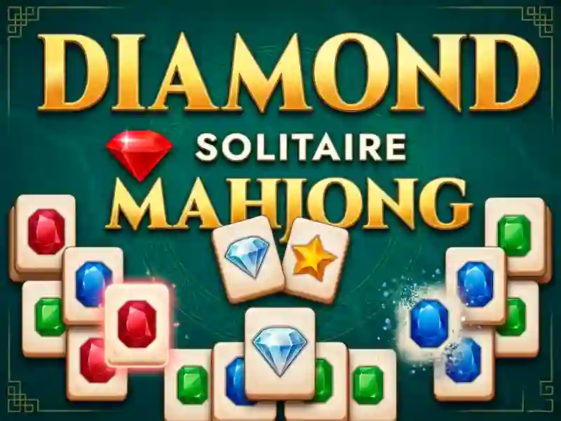 Mäng Diamond Solitaire Mahjong Internetis