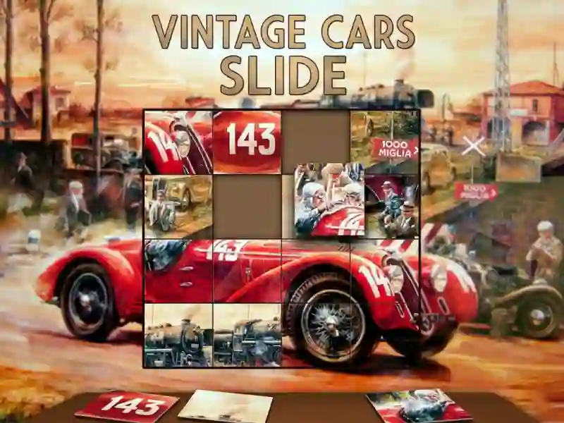 Vintage Cars Slide — free online game