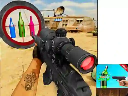 Sniper Bottle Shooting — free online game