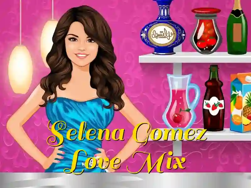 Cluiche Selena Gomez Love Mix ar líne