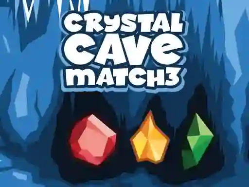 Mchezo Crystal Cave Match 3 online