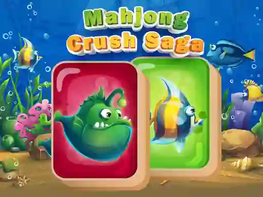 Mahjong Crush Saga — free online game