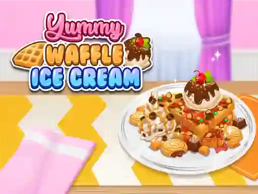 Yummy Waffle Ice Cream — free online game