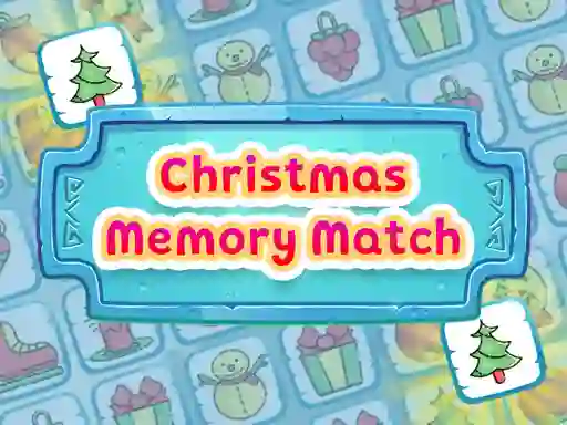 Christmas Memory Match — free online game