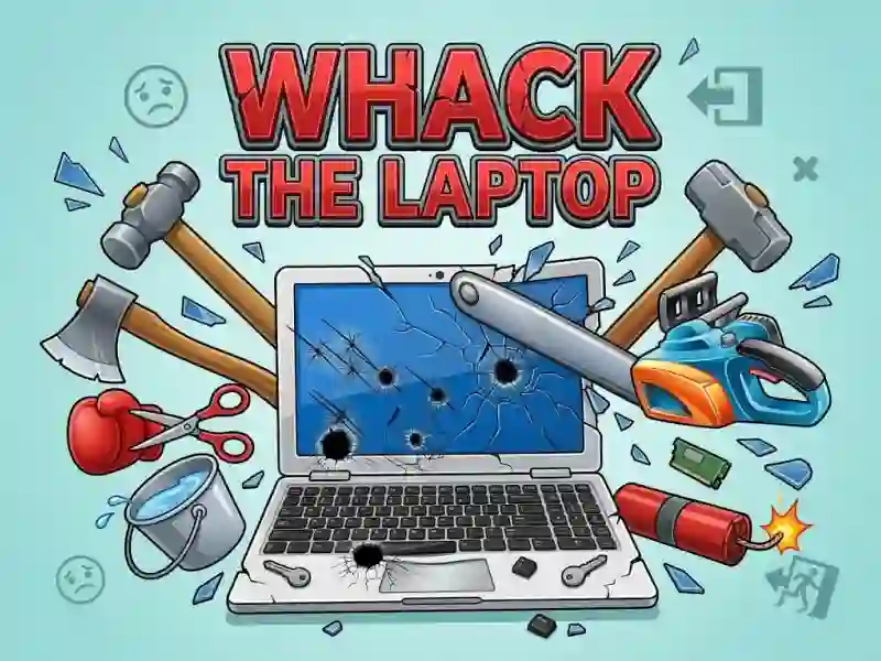 Laro Whack the Laptop online