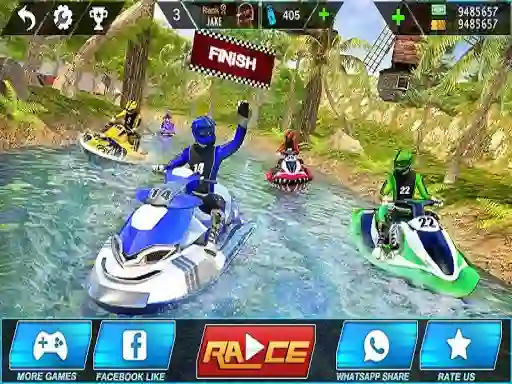 Jet Ski Water Boat Racing — free online game