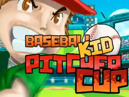 Baseball Kid Pitcher Cup — free online game