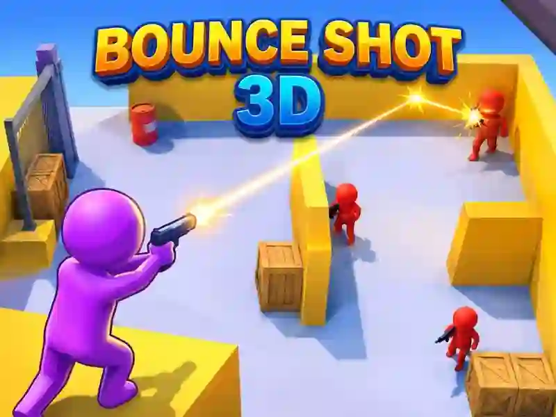 Bounce Shot 3D — бесплатна онлајн игра