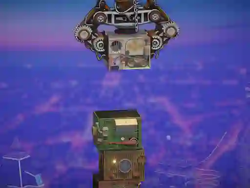 Steampunk Tower Builder — free online game
