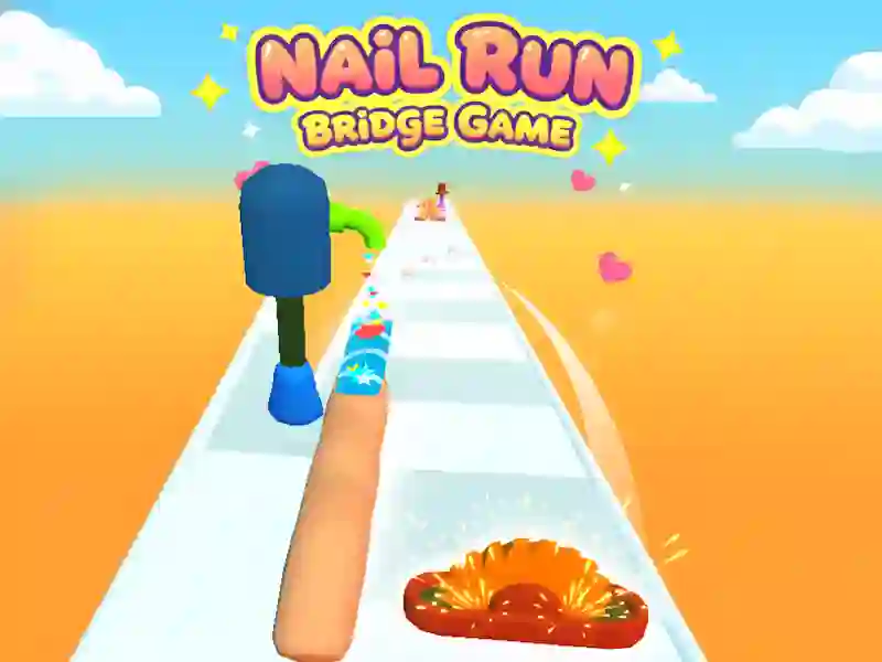 Nail Run Bridge Game — jogo online grátis