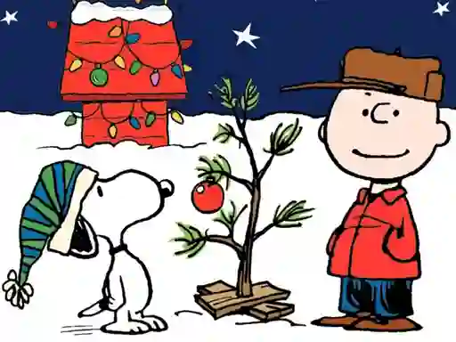 Snoopy Christmas Jigsaw Puzzle — free online game