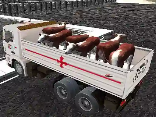 Spel Truck Transport Domestic Animals aanlyn
