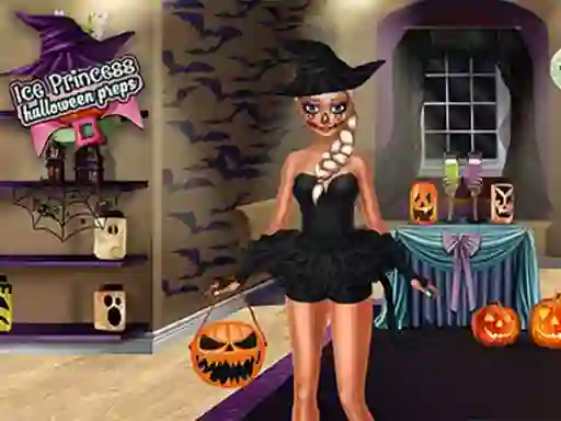 Ice Queen Halloween Party — free online game